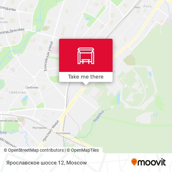 Ярославское шоссе 12 map