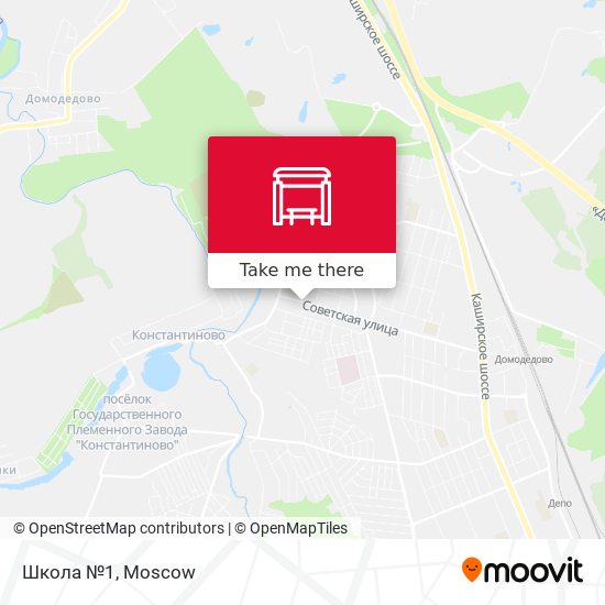 Школа №1 map