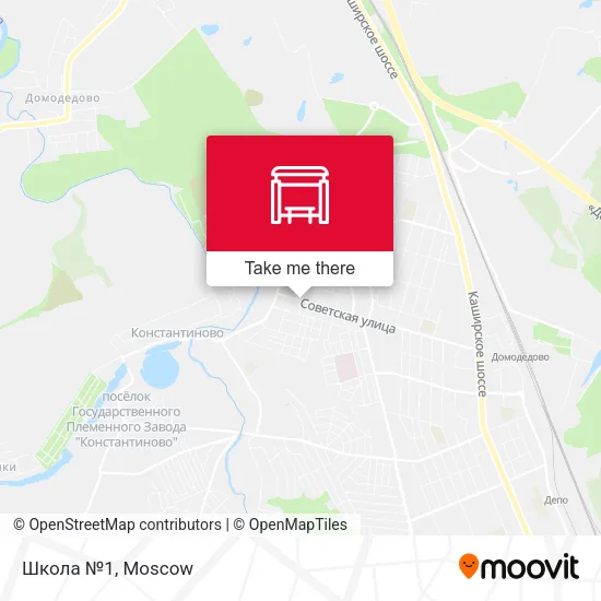 Школа №1 map