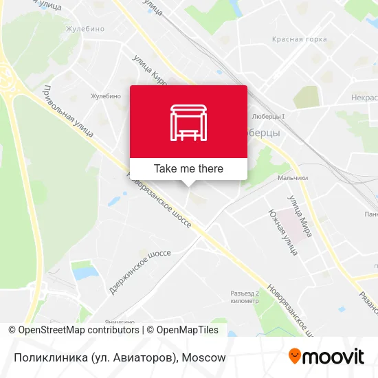 Поликлиника (ул. Авиаторов) map