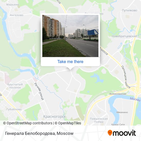 Генерала Белобородова map