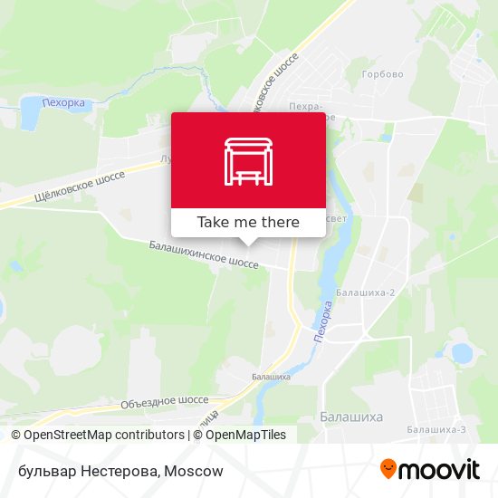 бульвар Нестерова map