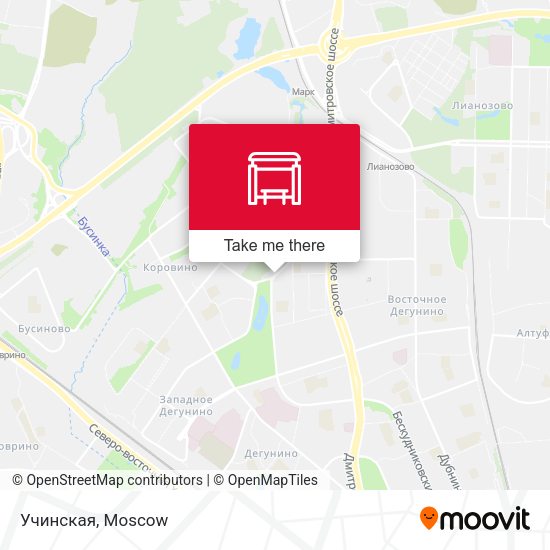 Учинская map