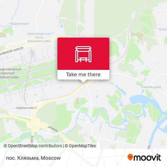 пос. Клязьма map