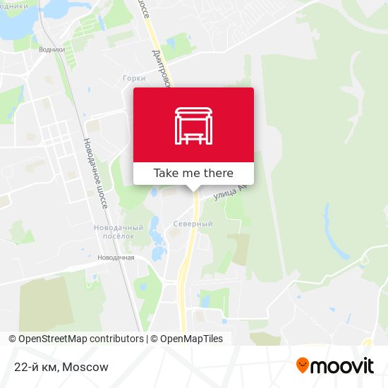 22-й км map