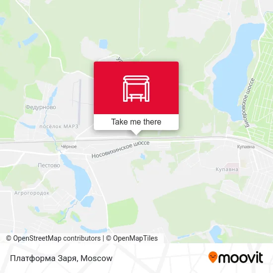 Платформа Заря map