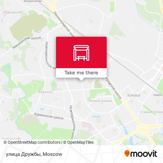 улица Дружбы map