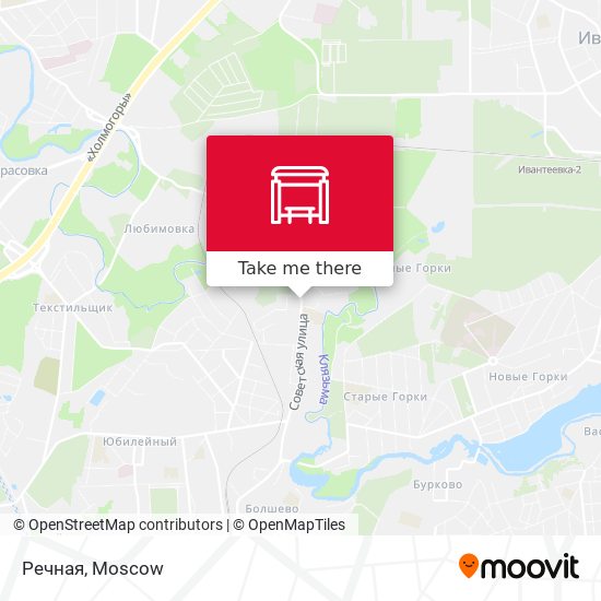 Речная map