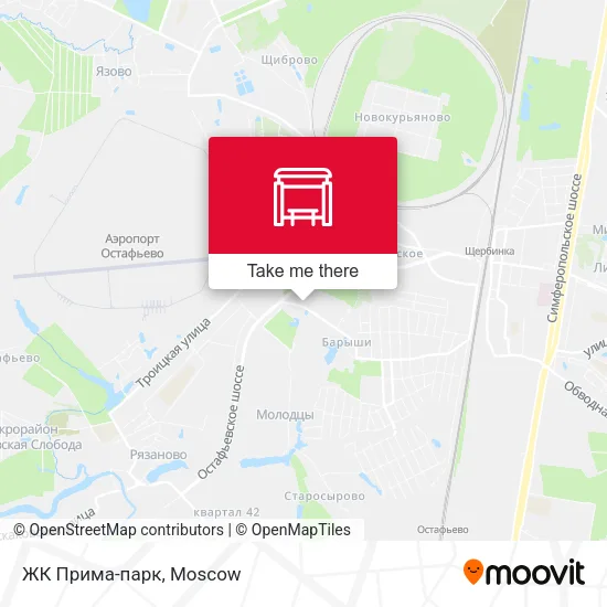 ЖК Прима-парк map
