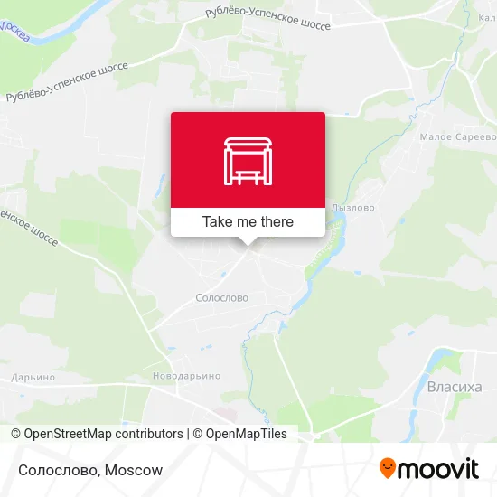 Солослово map