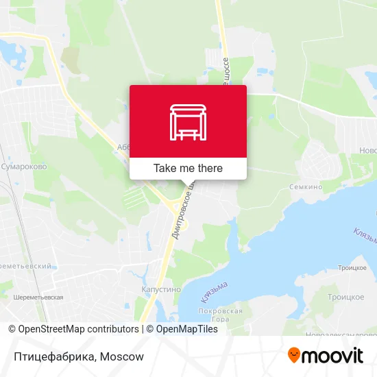 Птицефабрика map