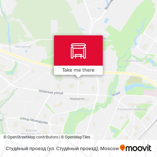 Студёный проезд (ул. Студёный проезд) map