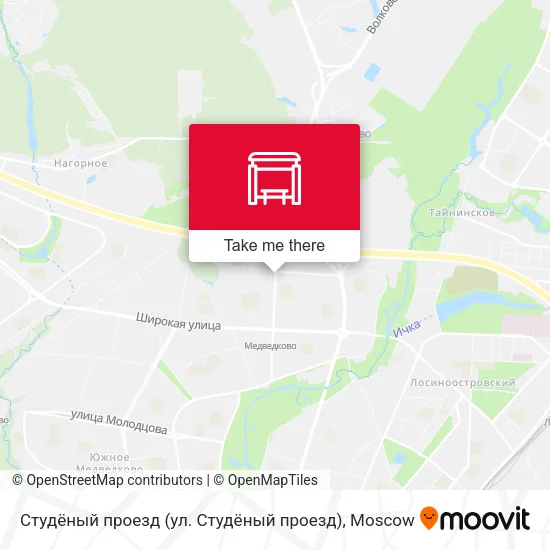 Студёный проезд (ул. Студёный проезд) map