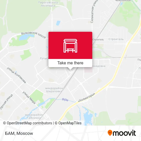 БАМ map
