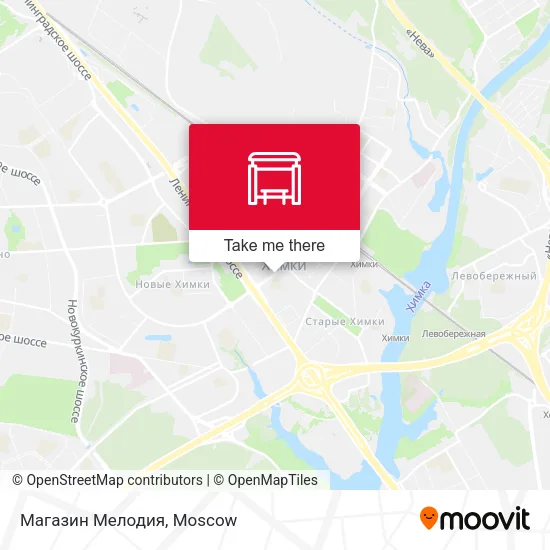 Магазин Мелодия map