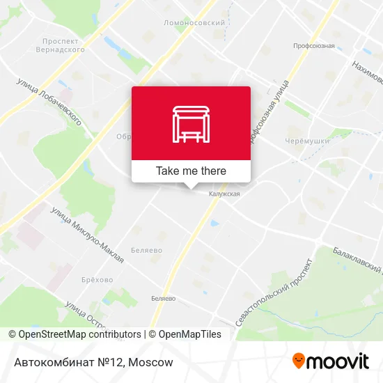 Автокомбинат №12 map