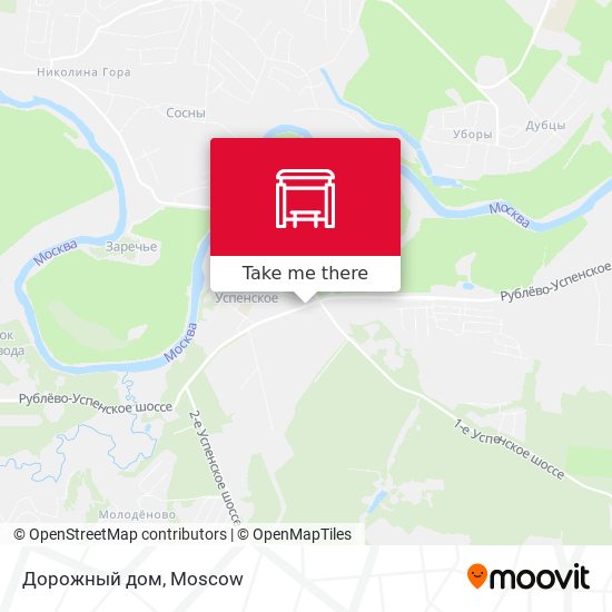 Дорожный дом map