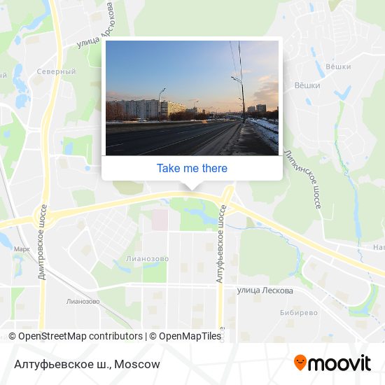 Алтуфьевское ш. map