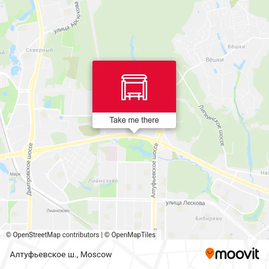 Алтуфьевское ш. map