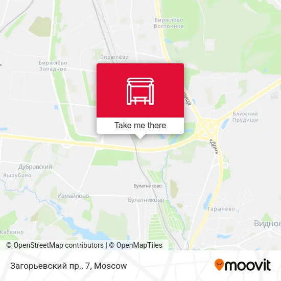 Загорьевский пр., 7 map