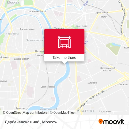Дербеневская наб. map