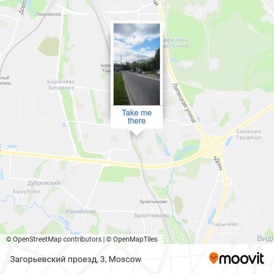 Загорьевский проезд, 3 map