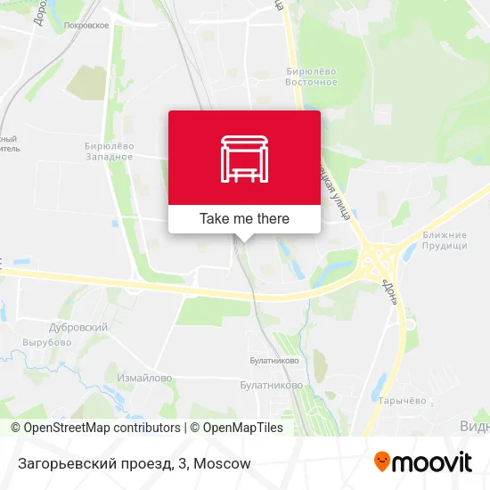 Загорьевский проезд, 3 map