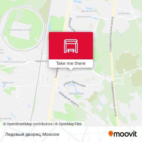 Ледовый дворец map