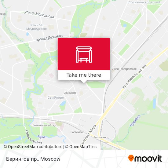 Берингов пр. map