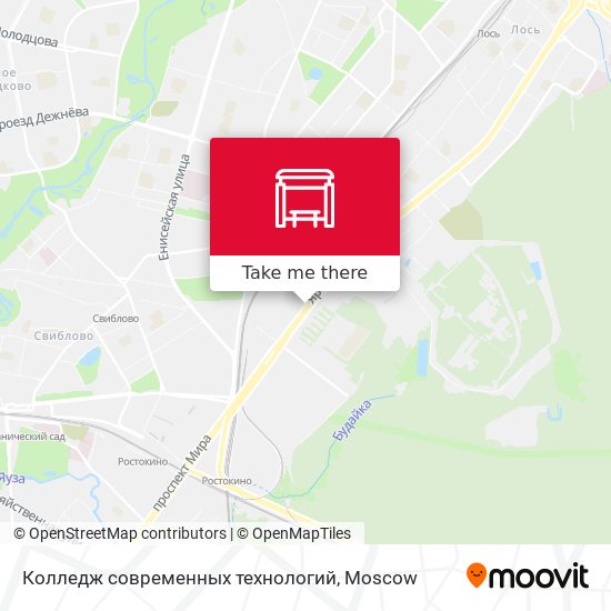 Колледж современных технологий map