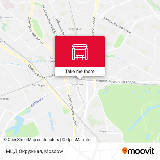 МЦД Окружная map