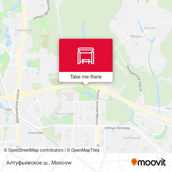 Алтуфьевское ш. map