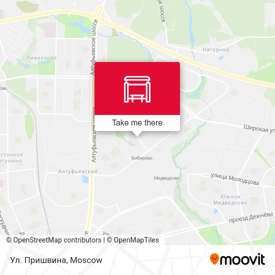 Ул. Пришвина map