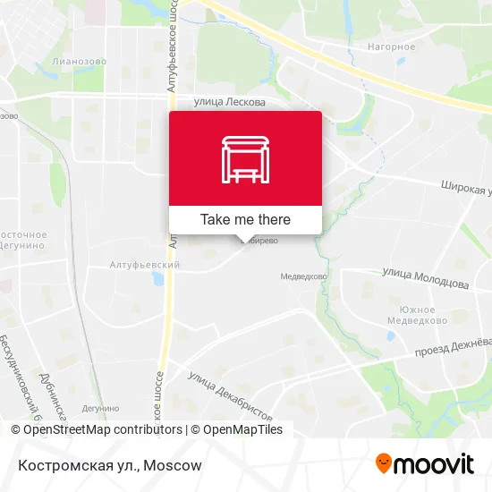 Костромская ул. map