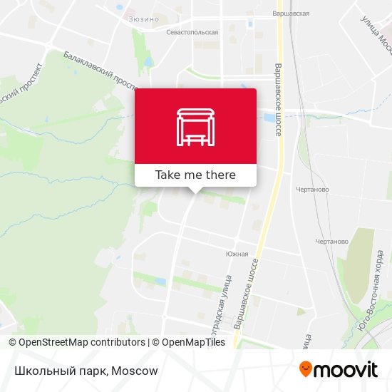 Школьный парк map