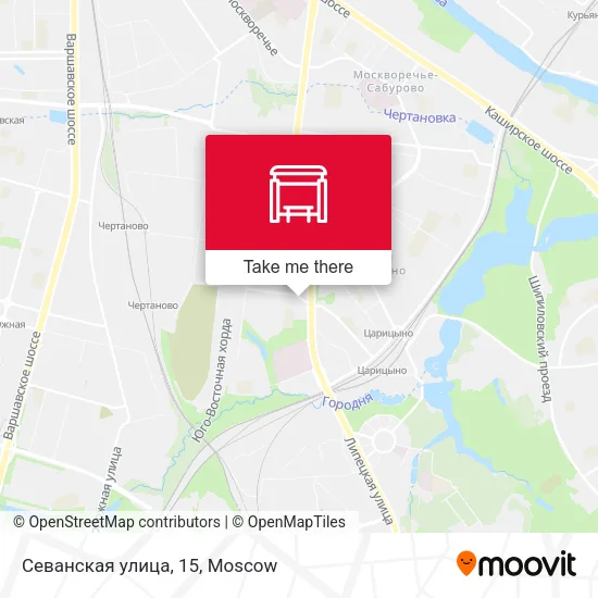 Севанская улица, 15 map