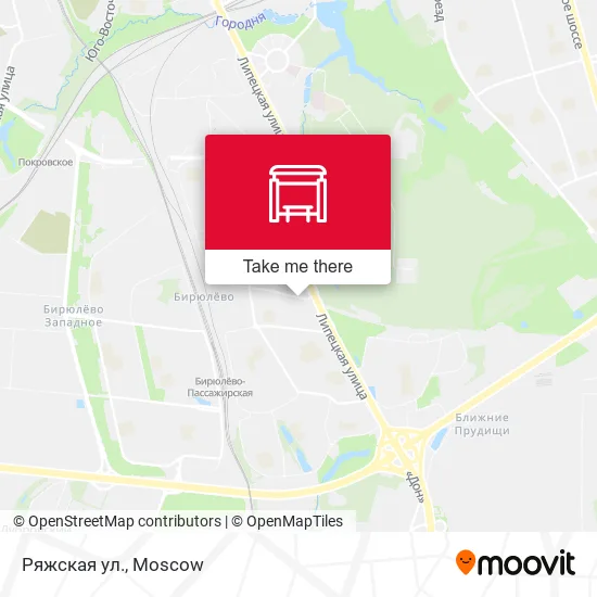 Ряжская ул. map