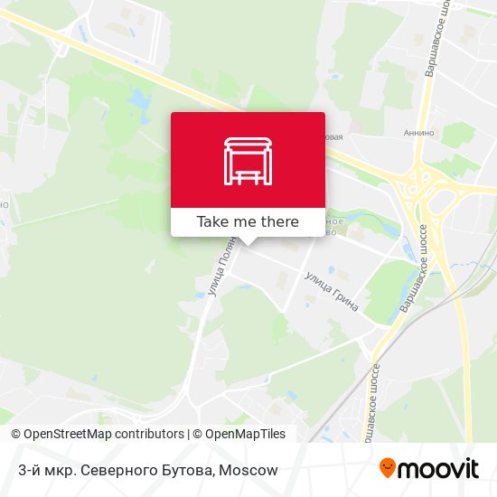 3-й мкр. Северного Бутова map