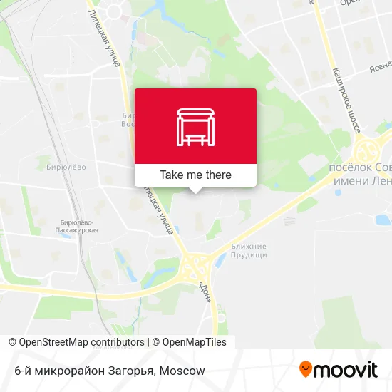 6-й микрорайон Загорья map