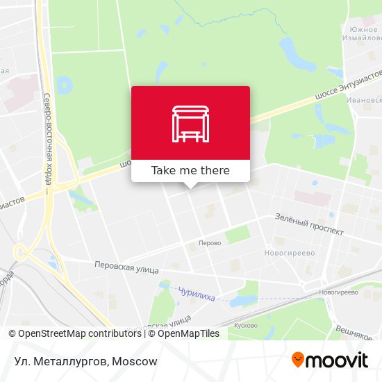 Ул. Металлургов map
