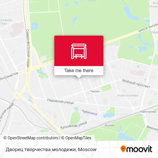 Дворец творчества молодежи map