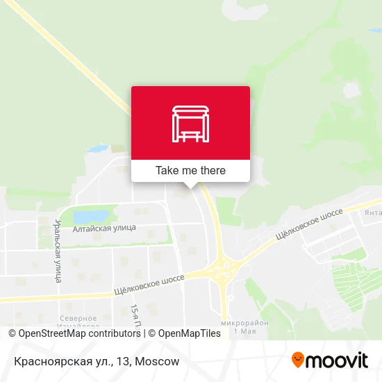 Красноярская ул., 13 map