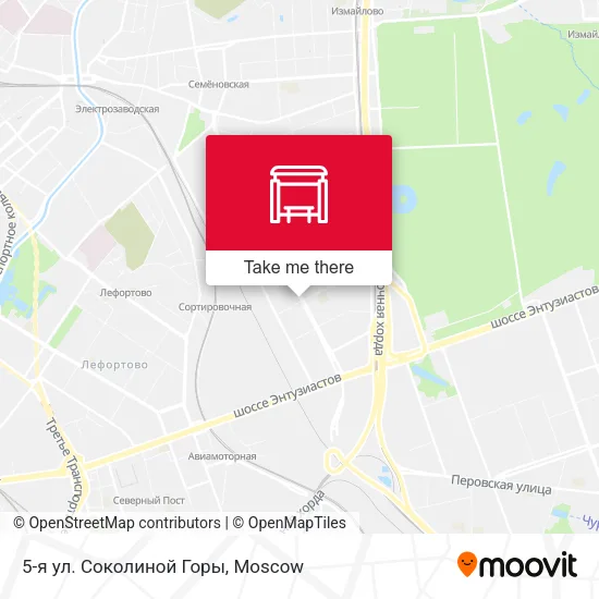 5-я ул. Соколиной Горы map