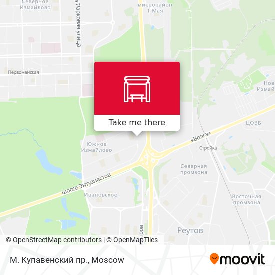 М. Купавенский пр. map