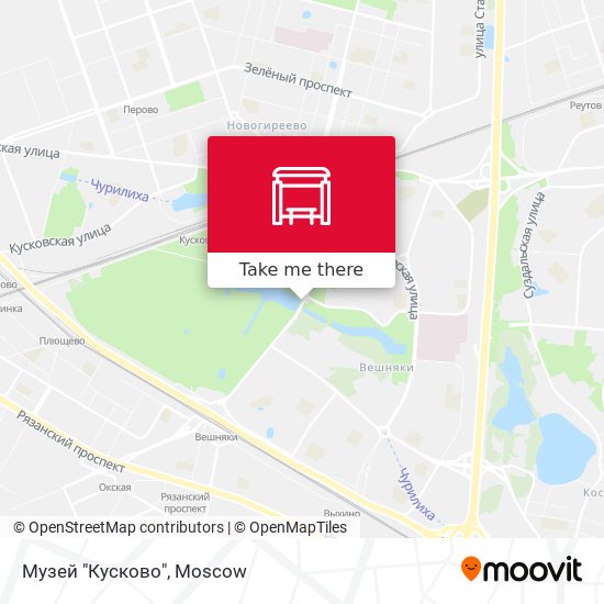 Музей "Кусково" map