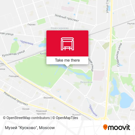Музей "Кусково" map