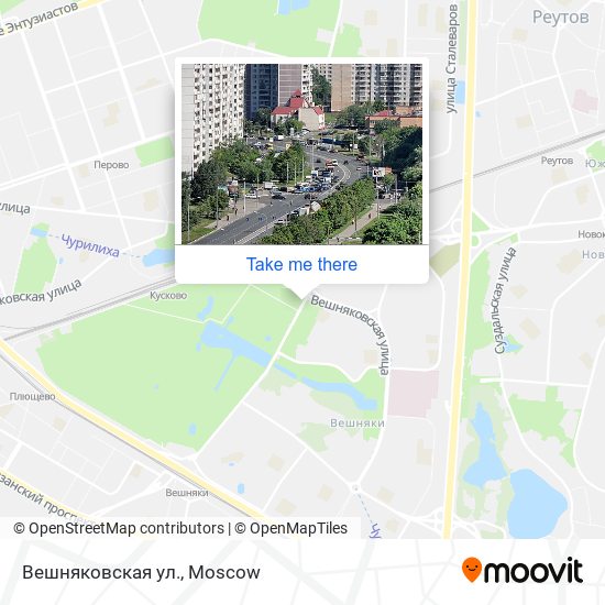 Вешняковская ул. map