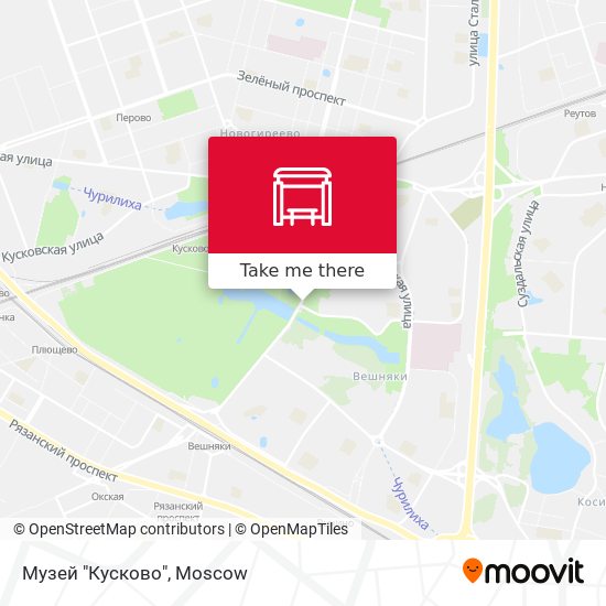 Музей "Кусково" map