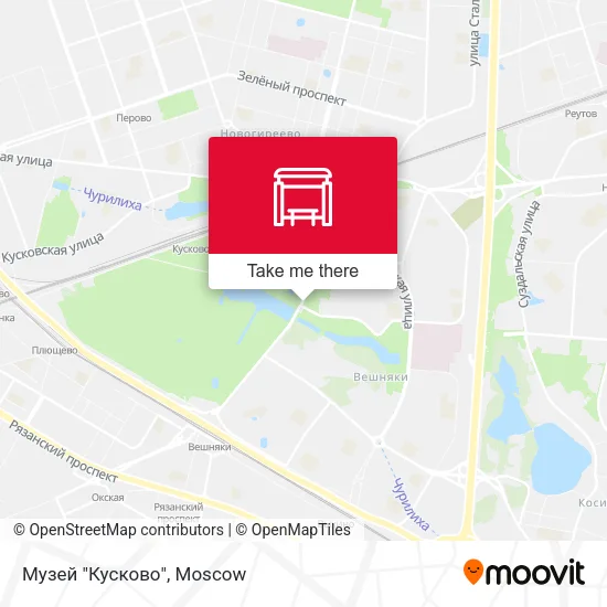 Музей "Кусково" map