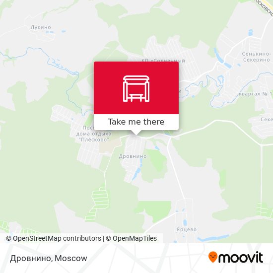 Дровнино map